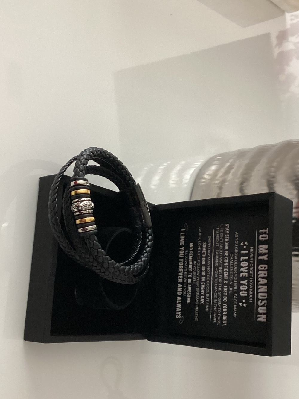 Bracelets for grandson